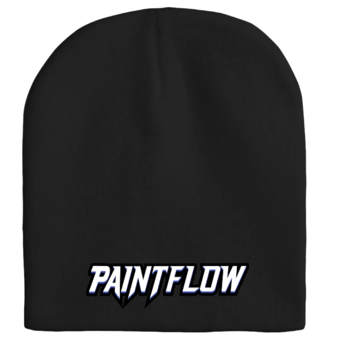 Black Uncuffed beanie